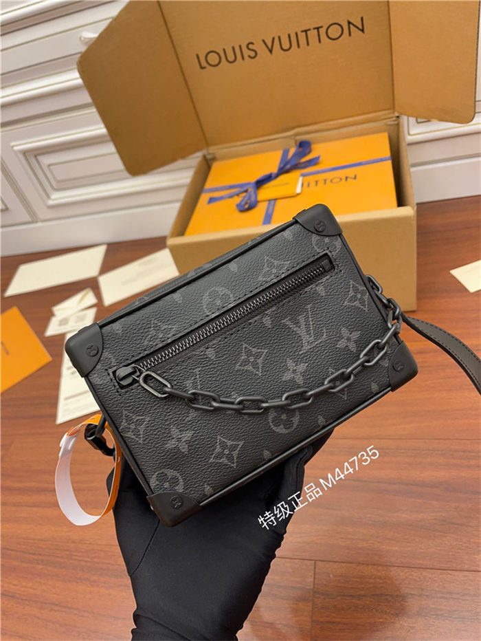 Louis Vuitton Mini Soft Trunk Monogram Eclipse coated canvas M44735 Top