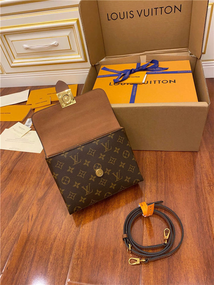 Louis Vuitton Locky BB Monogram coated canvas and smooth cowhide leather M44654 Top