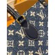 Louis Vuitton ONTHEGO MM Monogram Jacquard Denim Blue M59608 Top