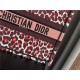 MEDIUM Dior BOOK TOTE Multicolor Mizza Embroidery Burgundy High