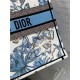 LARGE Dior BOOK TOTE Toile de Jouy Mexico Embroidery Black High