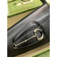 Gucci HORSEBIT 1955 SHOULDER BAG 764155 Leather Black high