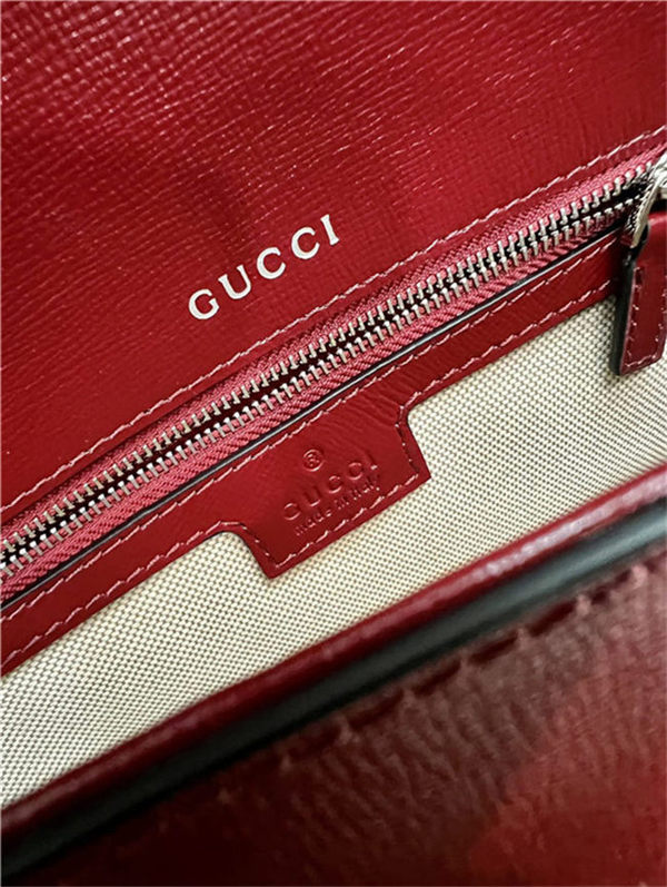 Gucci HORSEBIT 1955 SHOULDER BAG 764155 Leather Burgyndy high