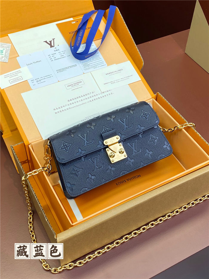 Louis Vuitton Wallet On Chain Métis Monogram Empreinte M82671 High