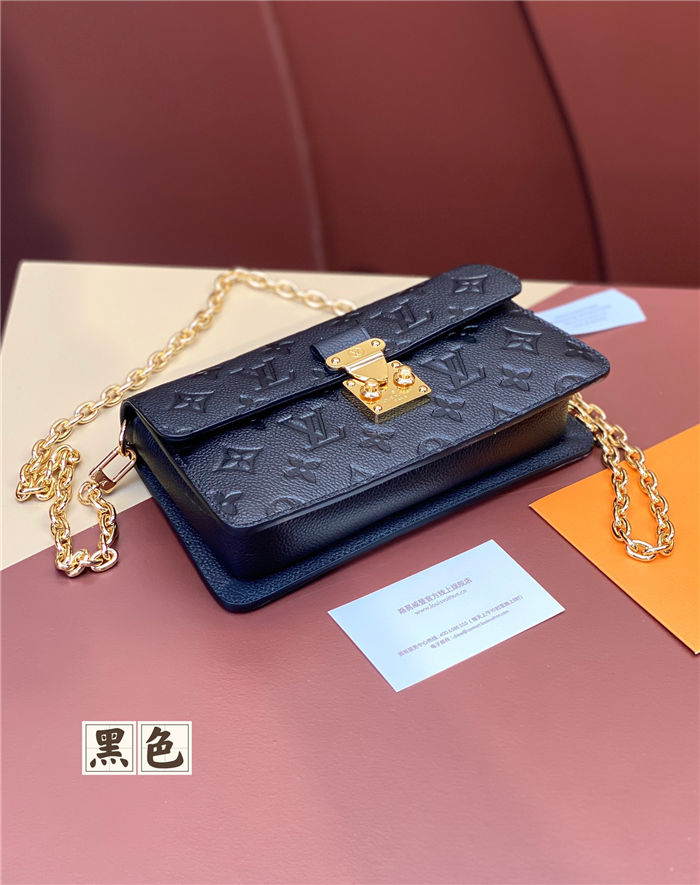 Louis Vuitton Wallet On Chain Métis Monogram Empreinte M82637 High