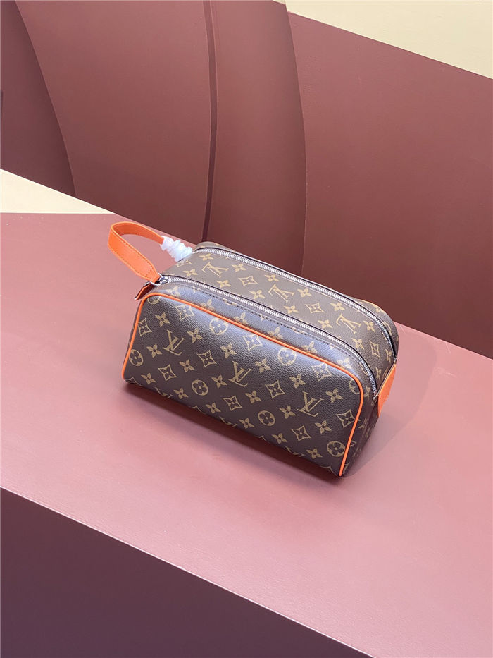 Louis Vuitton King Size Toiletry Bag Monogram Canvas M47528 Orange High