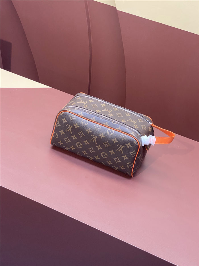 Louis Vuitton King Size Toiletry Bag Monogram Canvas M47528 Orange High