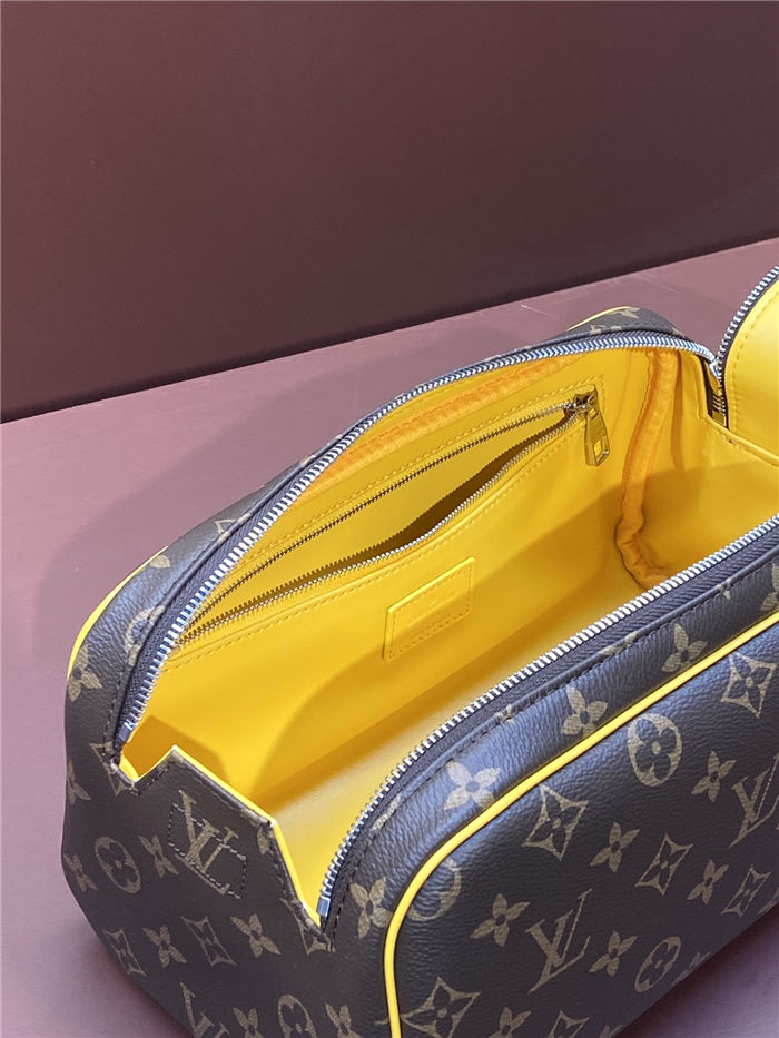 Louis Vuitton King Size Toiletry Bag Monogram Canvas M47528 Yellow High