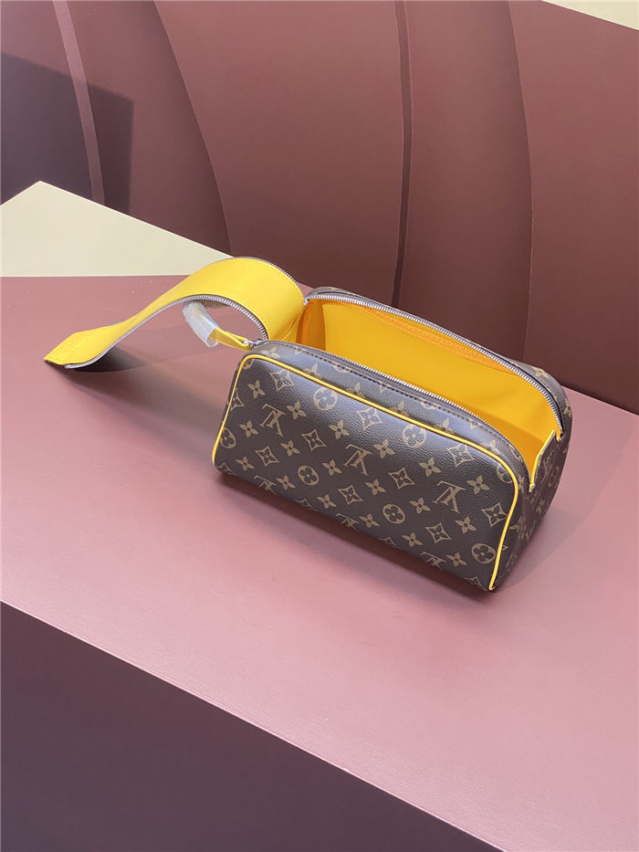 Louis Vuitton King Size Toiletry Bag Monogram Canvas M47528 Yellow High