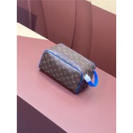 Louis Vuitton King Size Toiletry Bag Monogram Canvas M47528 Blue High