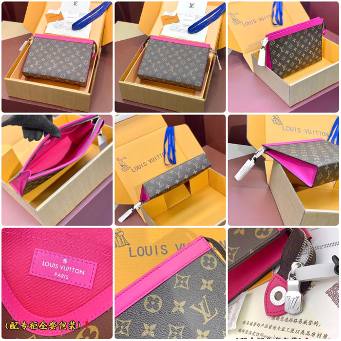 Louis Vuitton POCHETTE VOYAGE MM Monogram Eclipse M61692 High