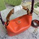 Gucci Diana small shoulder bag Leather 746251 Orange High