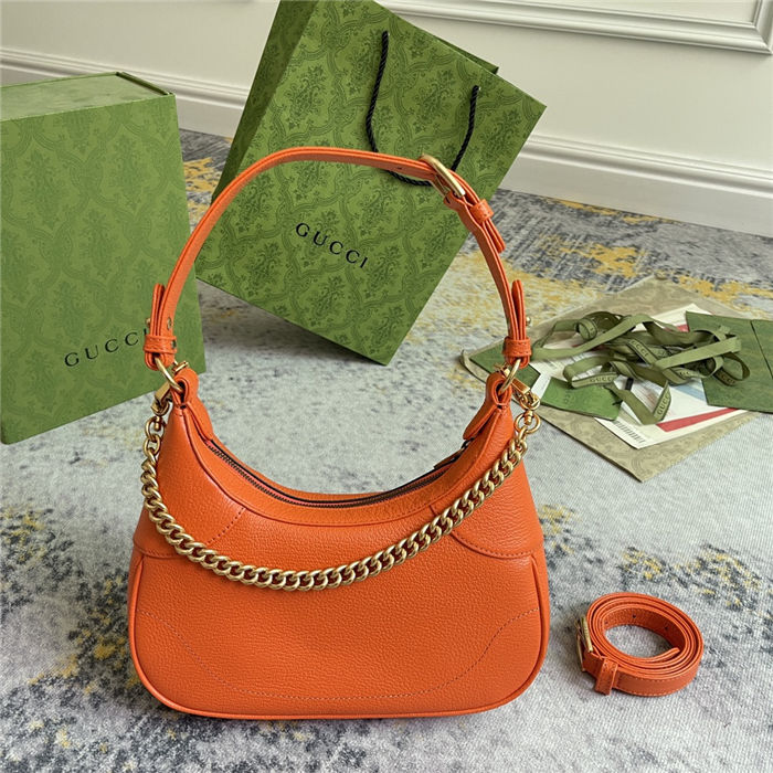 Aphrodite small shoulder bag 731817 Leather Orange High