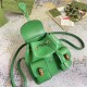 Gucci BAMBOO SMALL BACKPACK 702101 Leather Green High