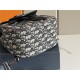 Dior MINI GALLOP SLING BAG Dior Oblique Jacquard & grained calfskin High