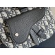 Dior MINI GALLOP SLING BAG Dior Oblique Jacquard & grained calfskin High