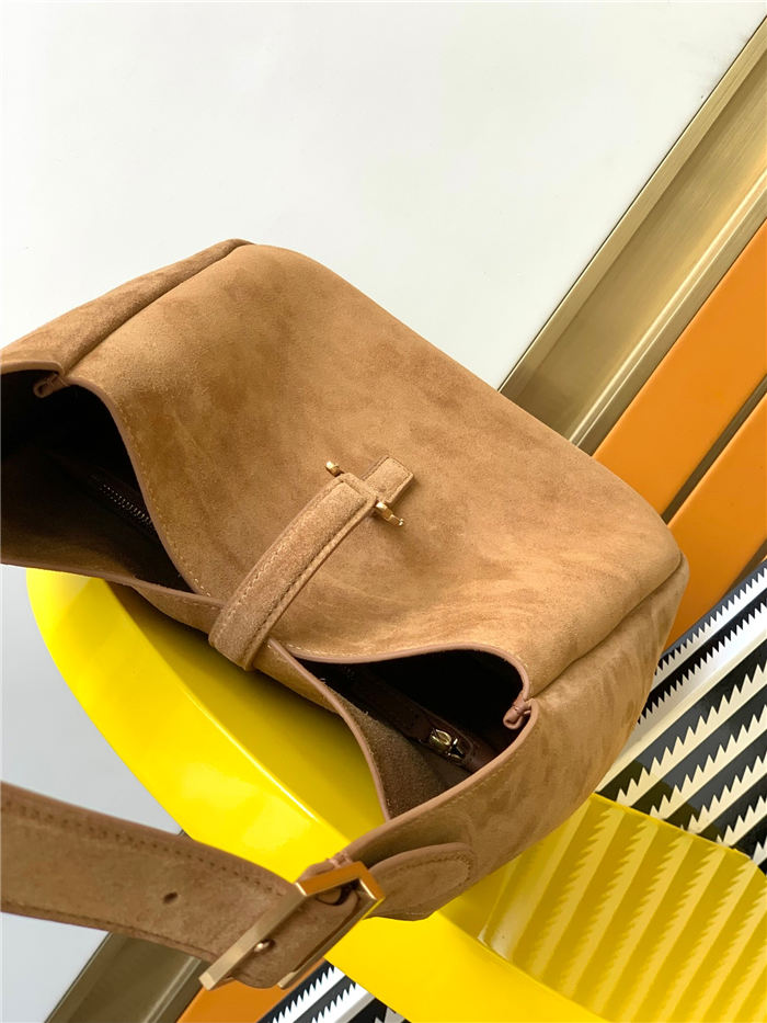 LE 5 À 7 SUPPLE SMALL HOBO BAG SUEDE High