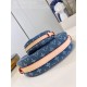 Louis Vuitton Croissant MM Monogram Denim M46856 High