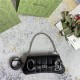 Gucci HORSEBIT CHAIN SMALL SHOULDER BAG Leather 764339 Black High