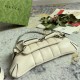 Gucci HORSEBIT CHAIN SMALL SHOULDER BAG Leather 764339 White High