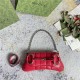 Gucci HORSEBIT CHAIN SMALL SHOULDER BAG Leather 764339 Red High