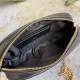 GG MARMONT MINI SHOULDER BAG 772759 Leather Black high