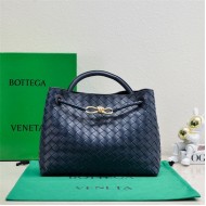 Medium Andiamo Top handle bag Navy High