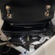 Chanel FLAP BAG & STAR COIN PURSE AS4648 Calfskin & Gold-Tone Metal Black A