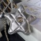 Chanel MINI FLAP BAG & STAR COIN PURSE AS4647 Mirror Calfskin, Metallic Calfskin & Gold-Tone Metal Silver A