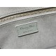 SMALL Dior BOOK TOTE Macrocannage Calfskin Grey High