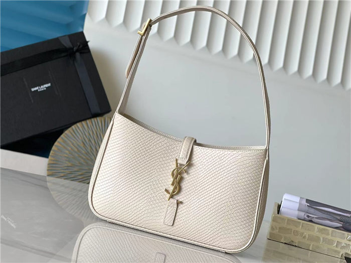 LE 5 À 7 HOBO BAG IN SNAKE Beige High