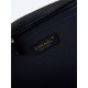 Chanel FLAP BAG 24C AS4661 Grained Calfskin Gold-Tone Metal Black A