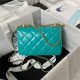 Chanel MINI FLAP BAG Calfskin & Gold-Tone Metal AS2615 Green A