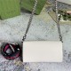 Dionysus small shoulder bag 731782 Leather White high