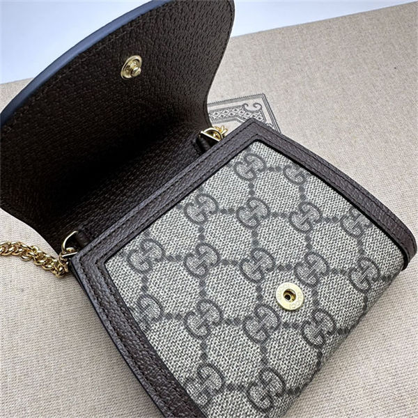 Gucci GUCCI BLONDIE MEDIUM CHAIN WALLET 725219 GG Supreme canvas High