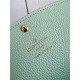 Louis Vuitton EMILIE WALLET Monogram Empreinte M82341 Green High