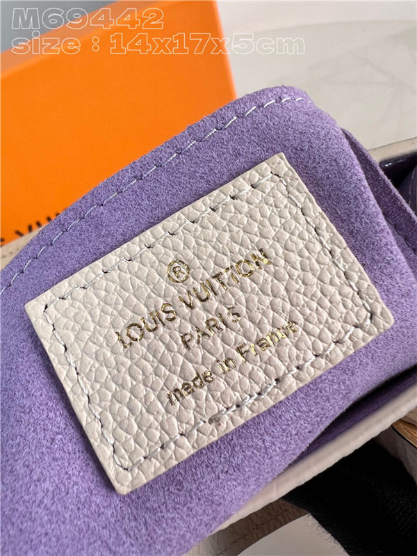 Louis Vuitton PETIT SAC PLAT Monogram Empreinte M69442 Purple High