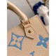 Louis Vuitton PETIT SAC PLAT Monogram Empreinte M69442 Blue High