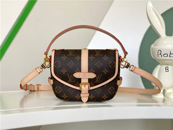 Louis Vuitton SAUMUR BB Monogram Canvas M46740 High