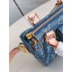 Louis Vuitton NANO SPEEDY Monogram jacquard denim Blue M82950 High