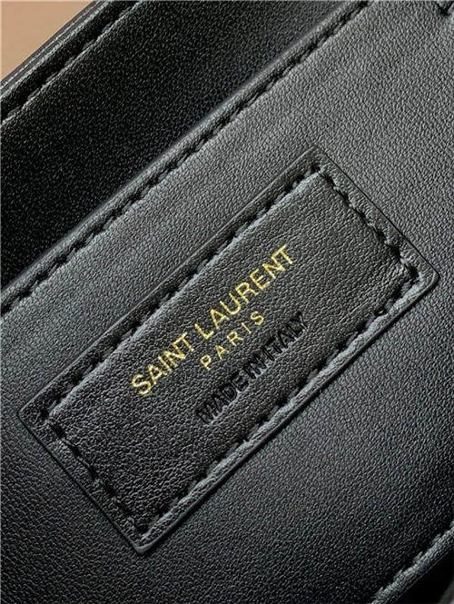 SOLFERINO MEDIUM SATCHEL IN BOX SAINT LAURENT LEATHER High