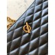 LE POCHON SHOPPING BAG IN QUILTED LAMBSKIN High