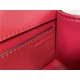 Valentino Garavani MINILOCO Crossbody Bag Calfskin Leather Red High