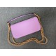 Valentino Garavani MINILOCO Crossbody Bag Calfskin Leather Lilac High