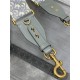 SHOULDER STRAP Dior Oblique Embroidered Grey High