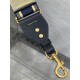 SHOULDER STRAP 'Christian Dior' Embroidery Blue High