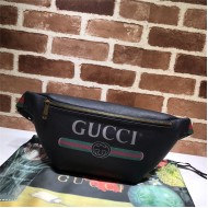 Gucci Coco Capitán logo belt bag 493869 Black High