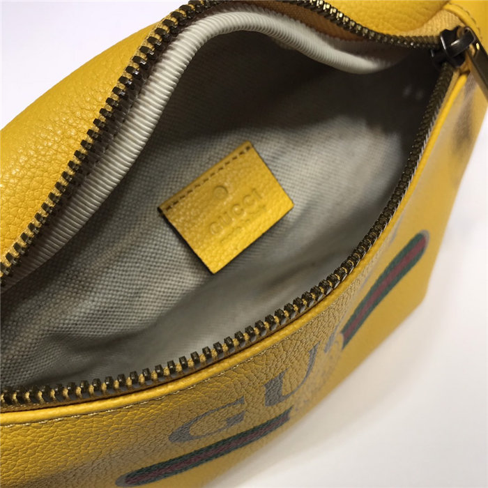 Gucci Belt Bag 527792 Yellow High