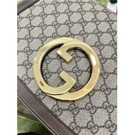 Gucci BLONDIE MEDIUM SHOULDER BAG 699210 GG Supreme canvas High