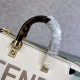 Fendi By The Way Mini Boston bag leather White High